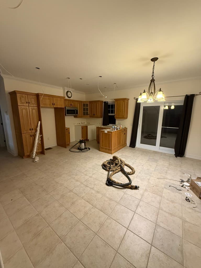 Cuisine avant les travaux