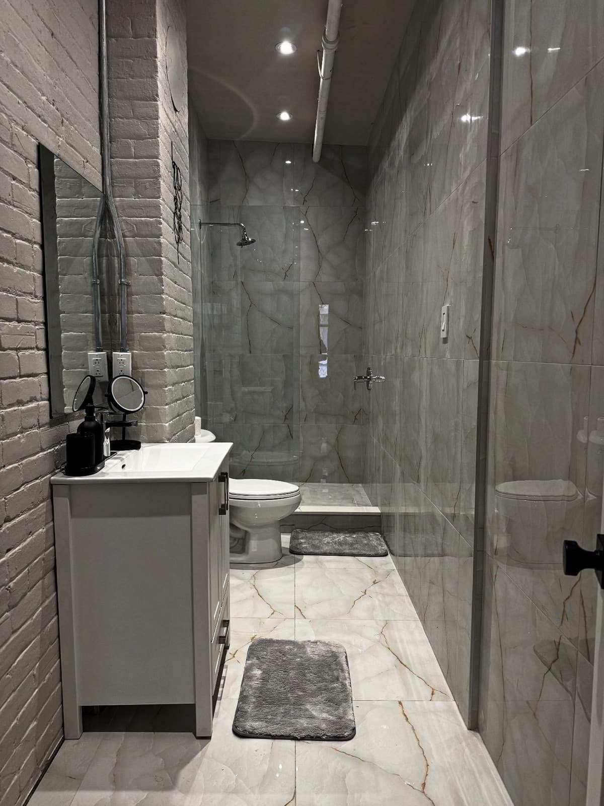 Salle de bain rénovée